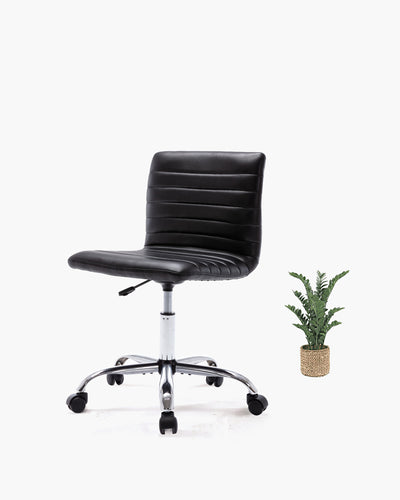 RIMIKING Low-Back Home Office Chair M1391 Black #color_black